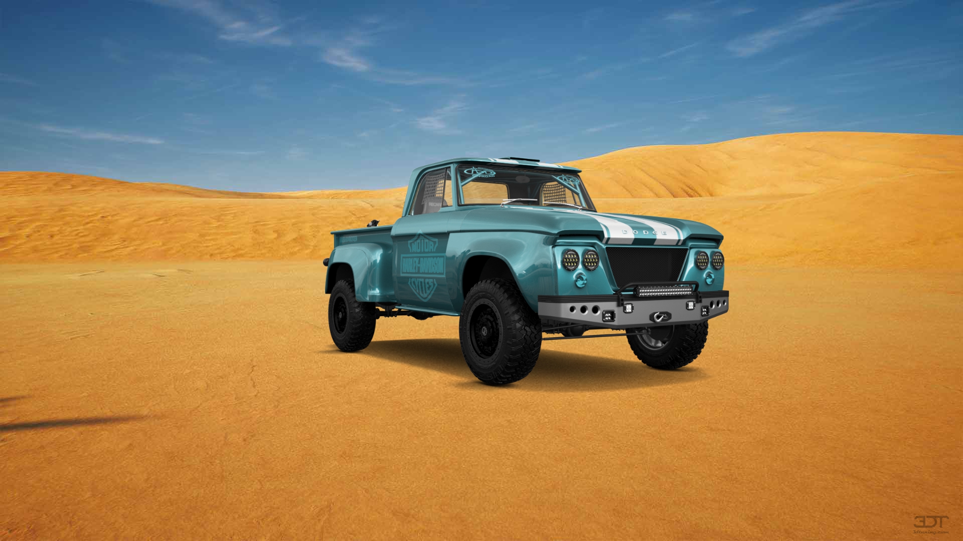 Dodge D-100 Stepside 2 Door pickup truck 1961