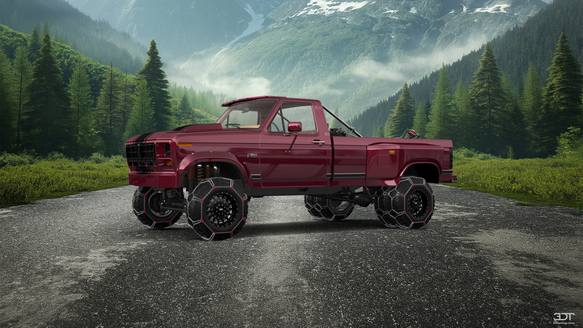 Ford F-350 Dually Regular Cab 2 Door pickup truck 1980