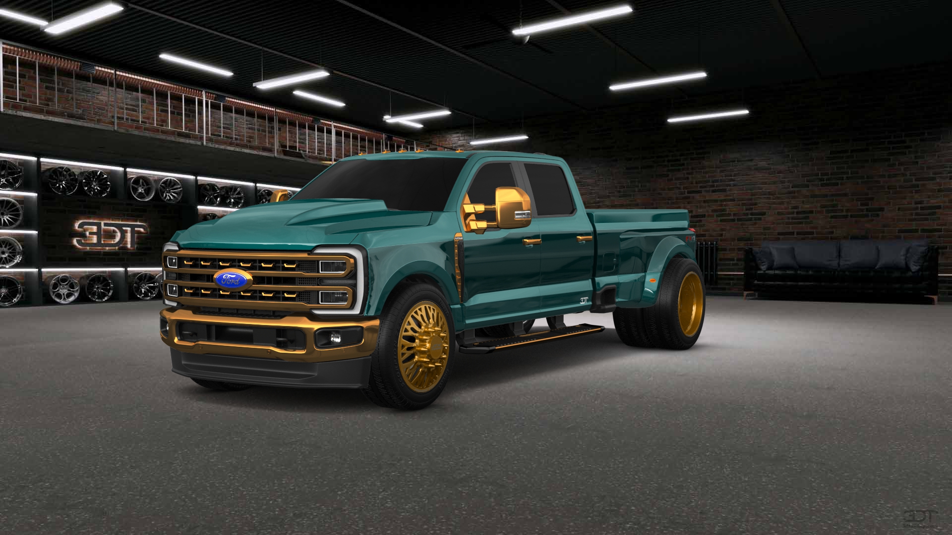 Ford F-350 DRW Crew Cab 4 Door pickup truck 2023 tuning