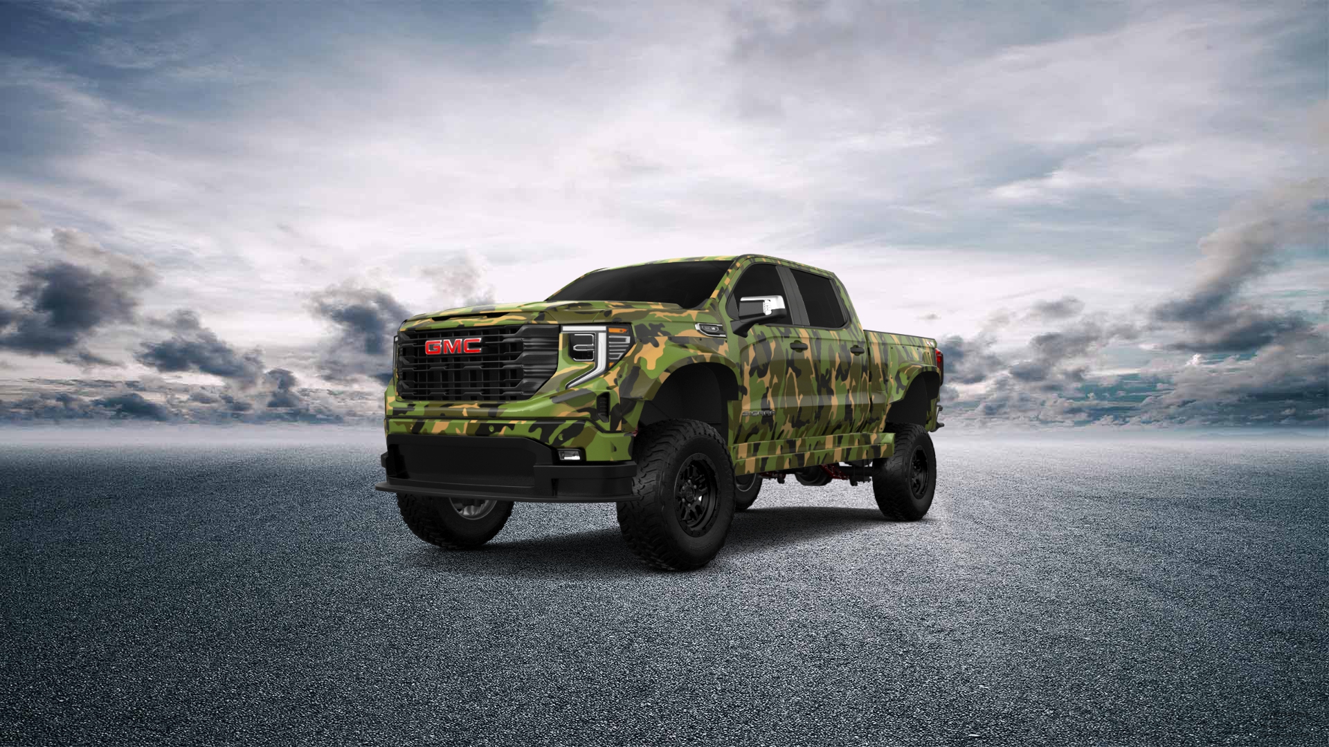 GMC Sierra 1500 Crew Cab 5.8 ft box 4 Door pickup truck 2023