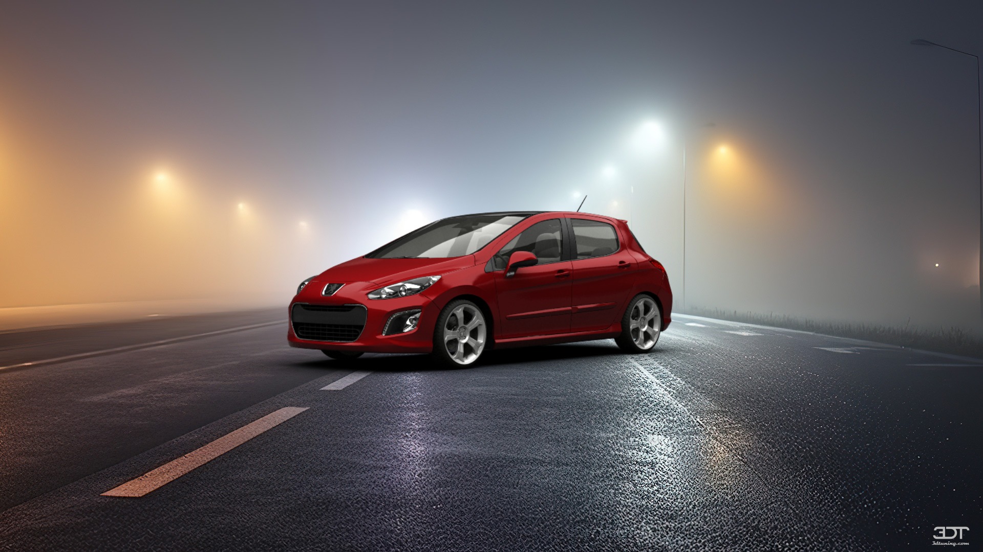 Peugeot 308 5 Door Hatchback 2012 Images