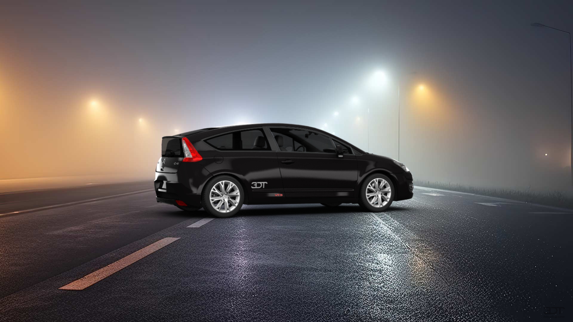 Citroen C4 VTS Coupe 2008 tuning