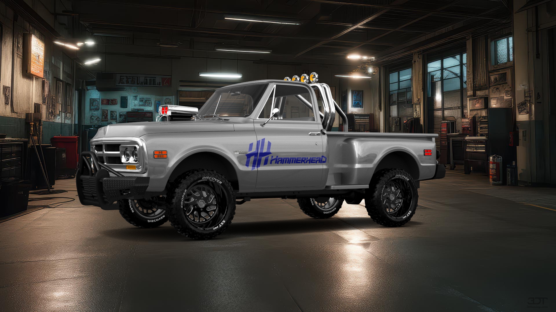 GMC K1500 2 Door pickup truck 1971 tuning