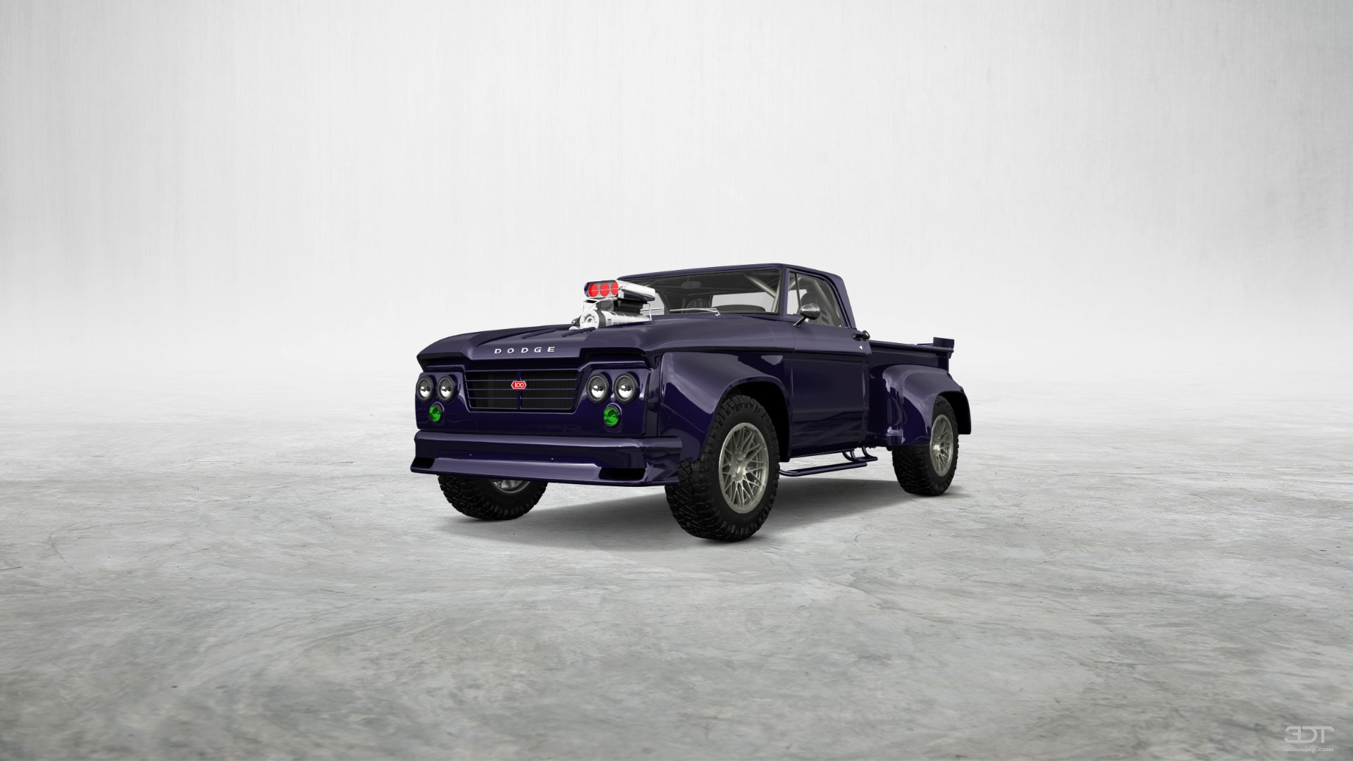 Dodge D-100 Stepside 2 Door pickup truck 1961