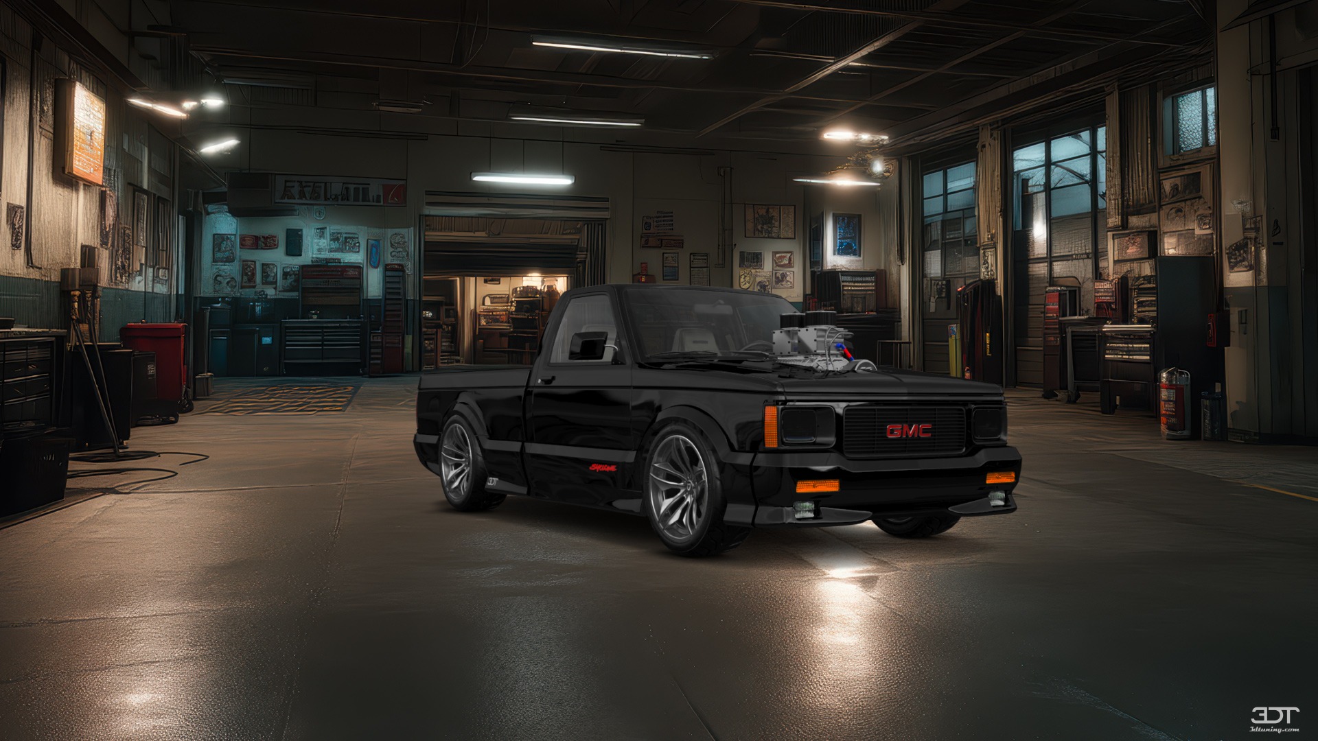 Tuning GMC Syclone 2 Door pickup truck 1991