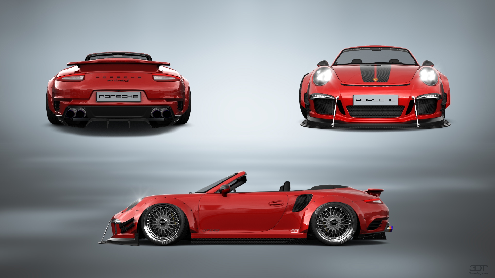Porsche 911 Turbo S 2 Door Convertible 2014