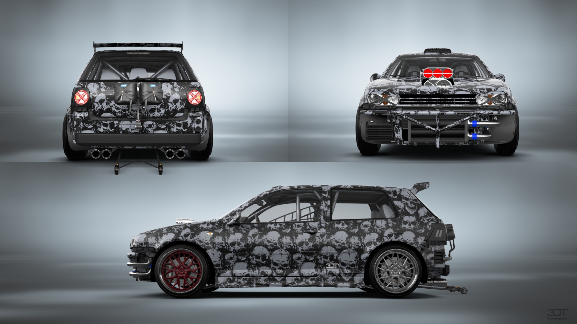 Volkswagen Golf 4 (mk4) 3 Door Hatchback 1997 tuning