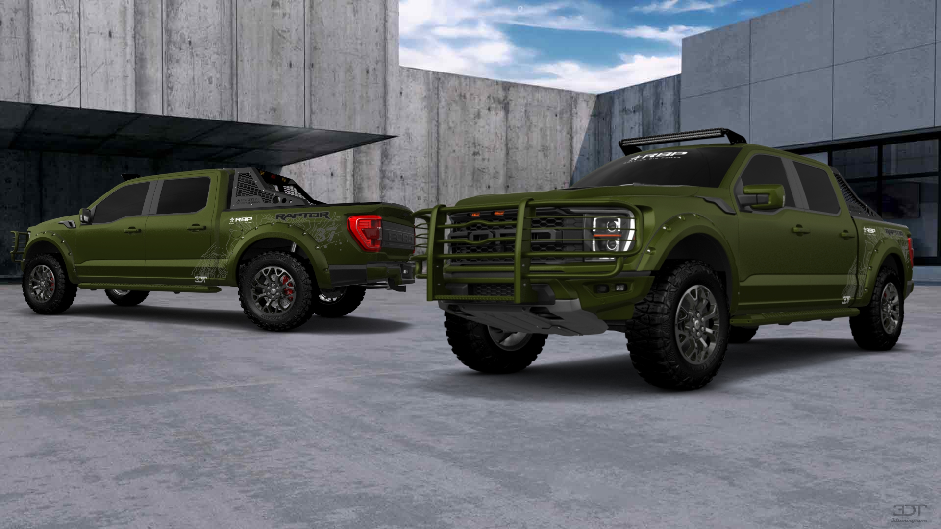 Ford F-150 Raptor 4 Door pickup truck 2021 tuning