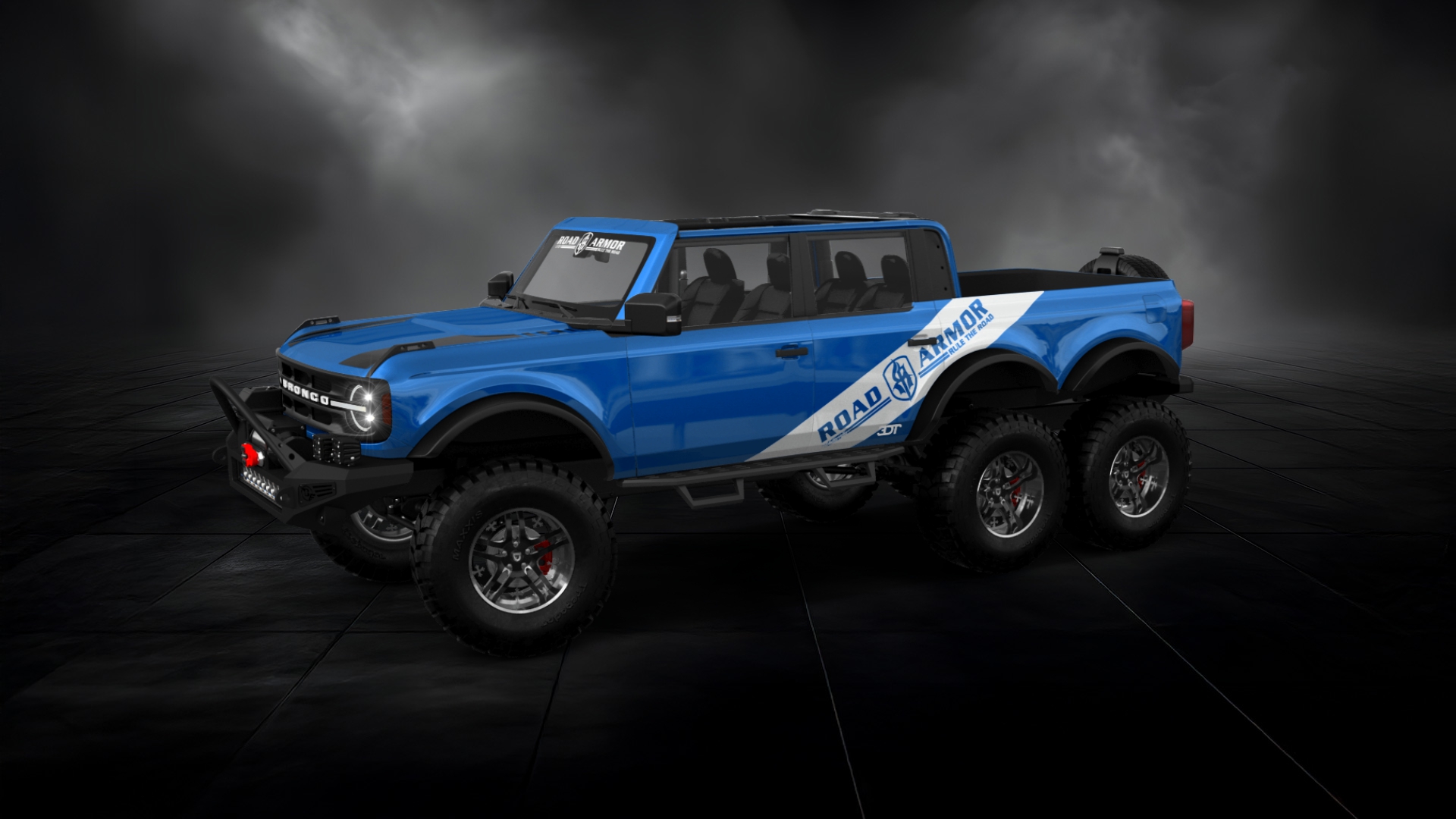 Ford Bronco 6X6 4 Door pickup truck 2021 tuning