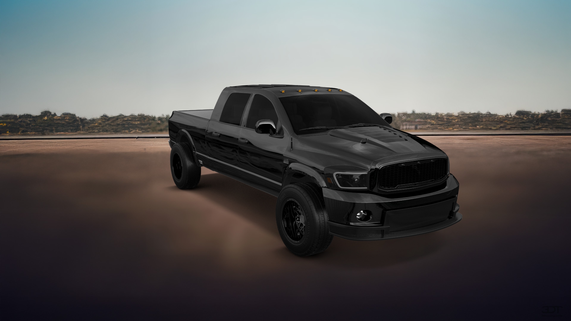 Dodge Ram 2500 4 Door pickup truck 2007 tuning