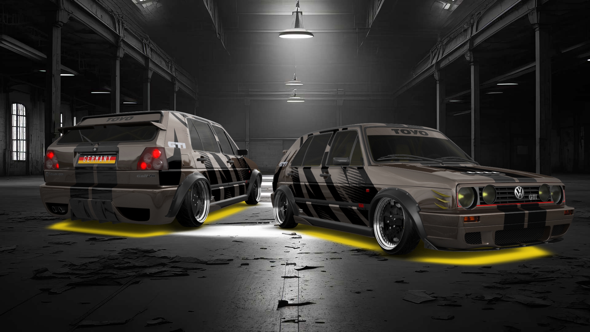 Volkswagen Golf Mk2 5 Door Hatchback 1983 tuning