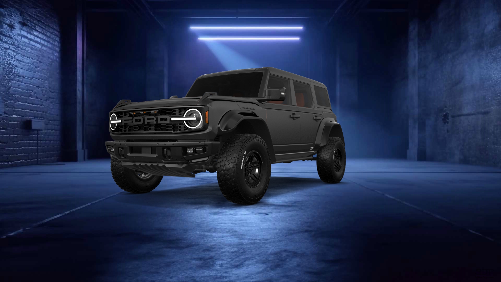 Ford Bronco Raptor 4 Door pickup truck 2022 tuning