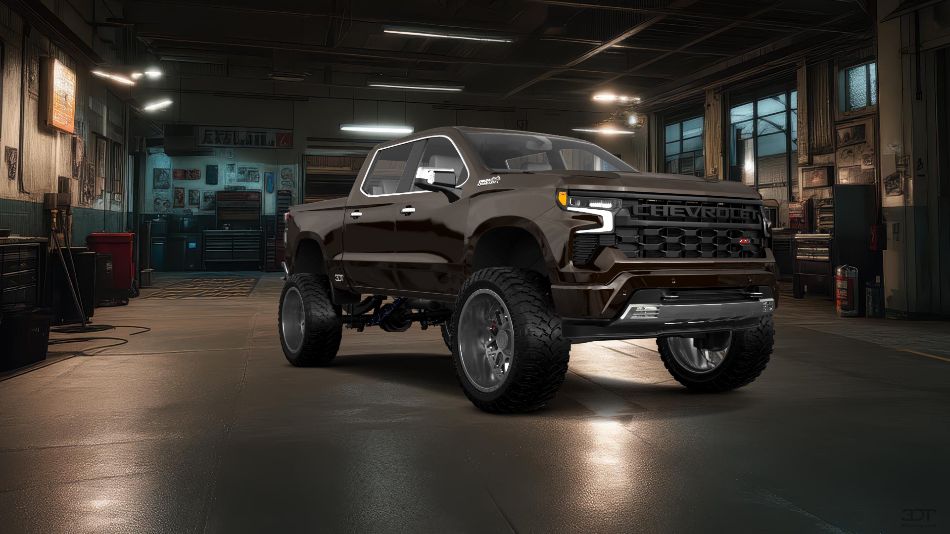 Chevrolet Silverado 1500 Crew Cab 5.8 ft box 4 Door pickup truck 2023 tuning