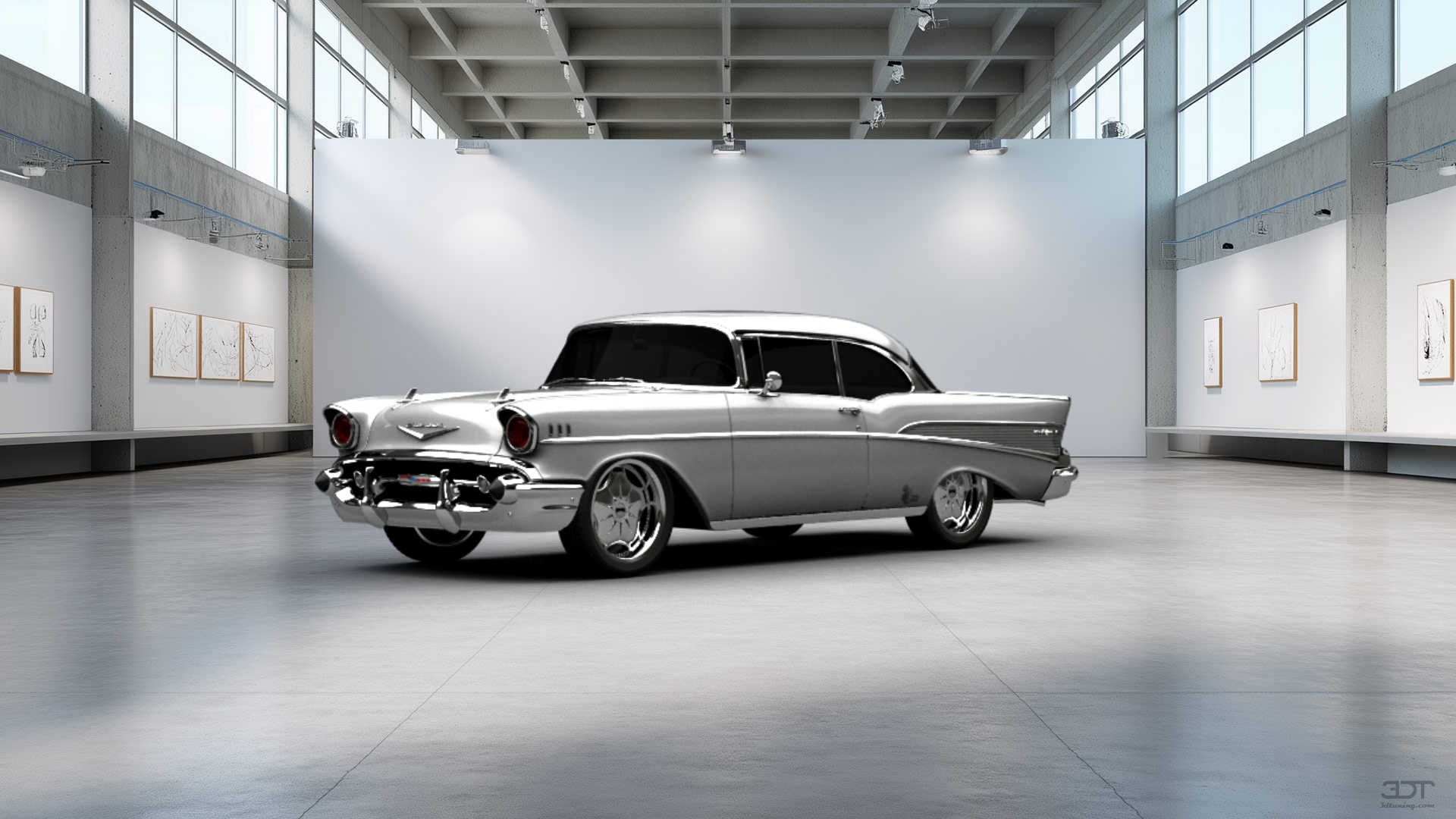 Chevrolet Bel Air Coupe 1957 tuning