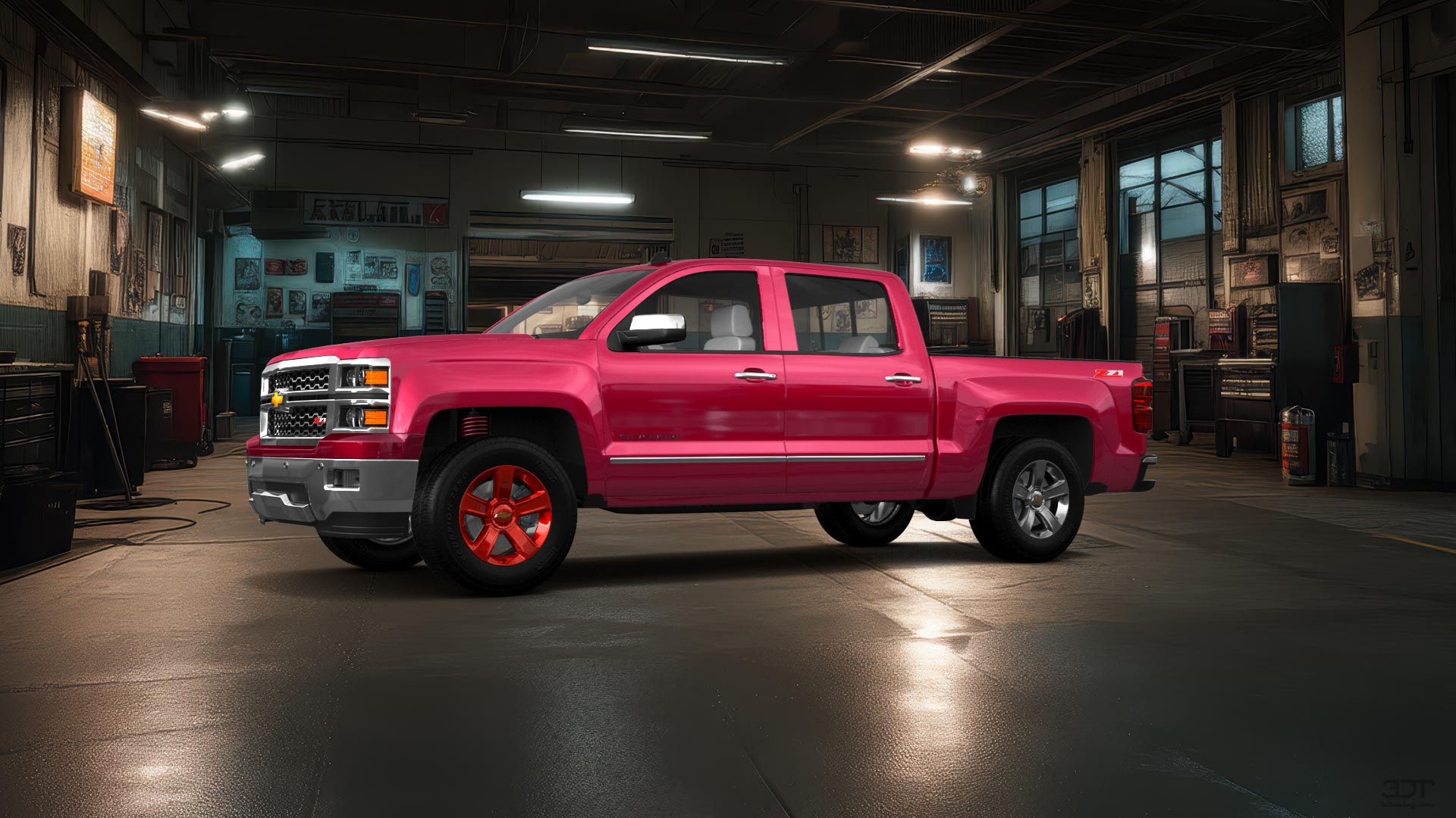 Chevrolet Silverado 1500 4 Door pickup truck 2014 tuning