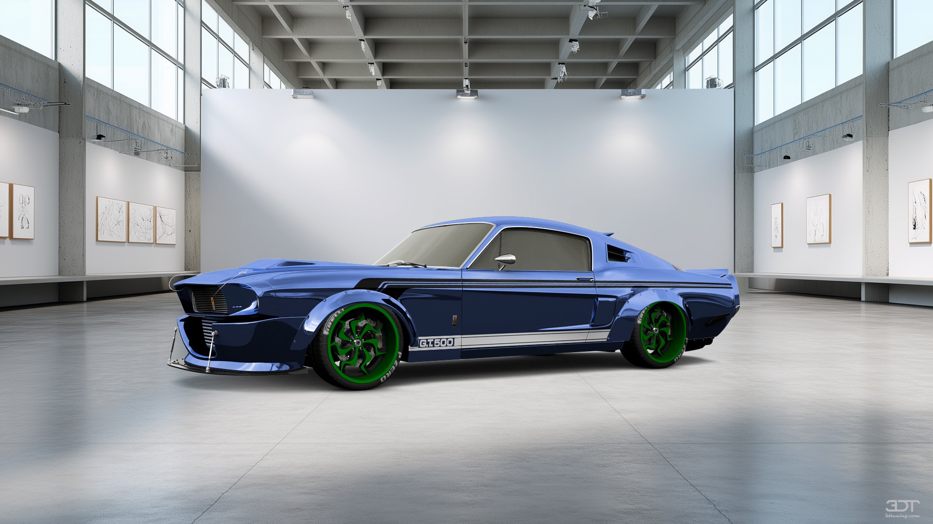 Mustang GT500 2 Door Coupe 1968 Images