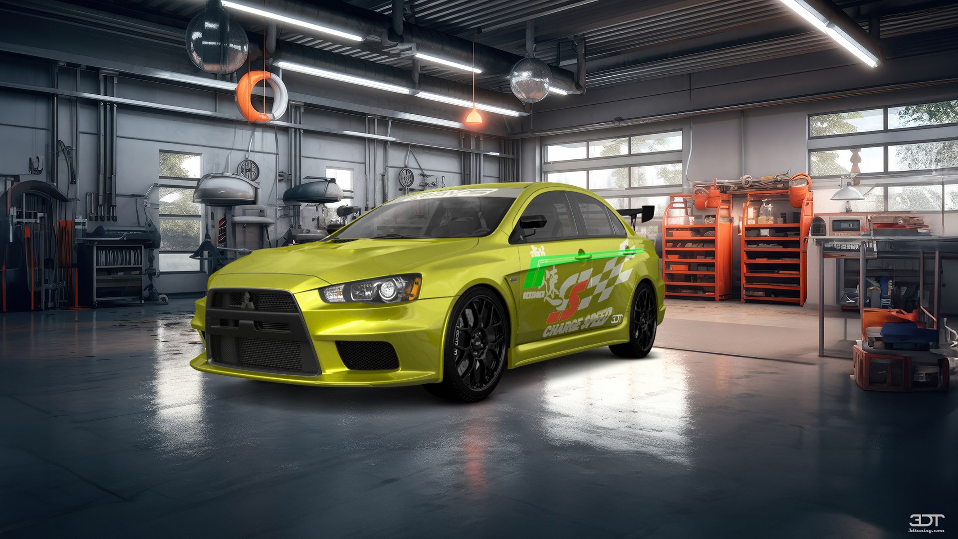 Mitsubishi Lancer Evolution X 2008 — featuring Tops, Trunk Lid