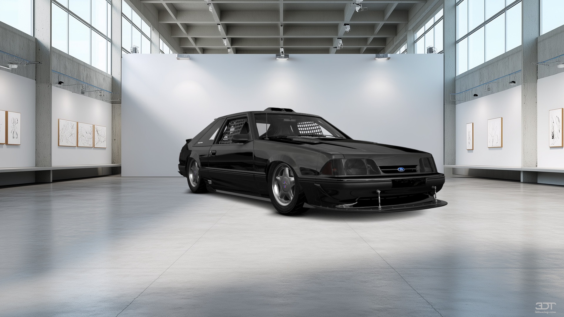 Ford Mustang 3 Door Hatchback 1988 tuning