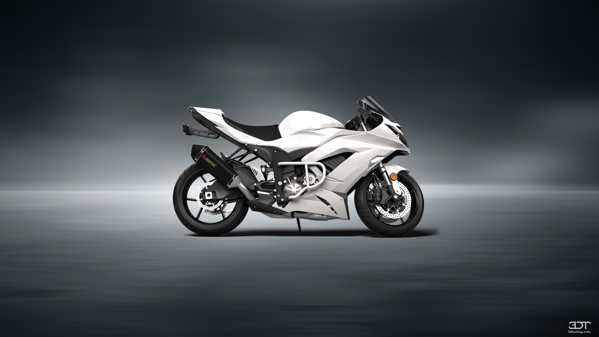 Kawasaki Ninja ZX 6R Sport Bike 2015 tuning