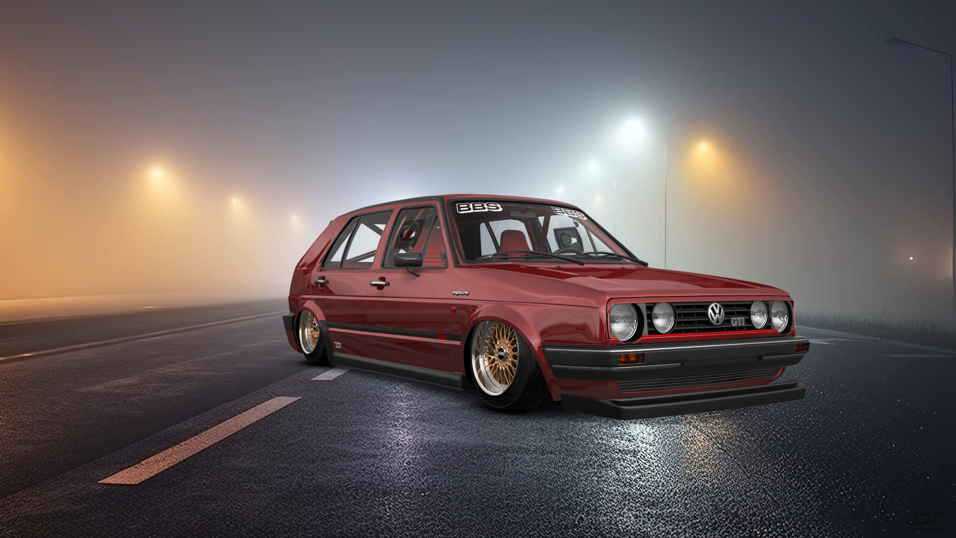 Volkswagen Golf Mk2 5 Door Hatchback 1983 tuning