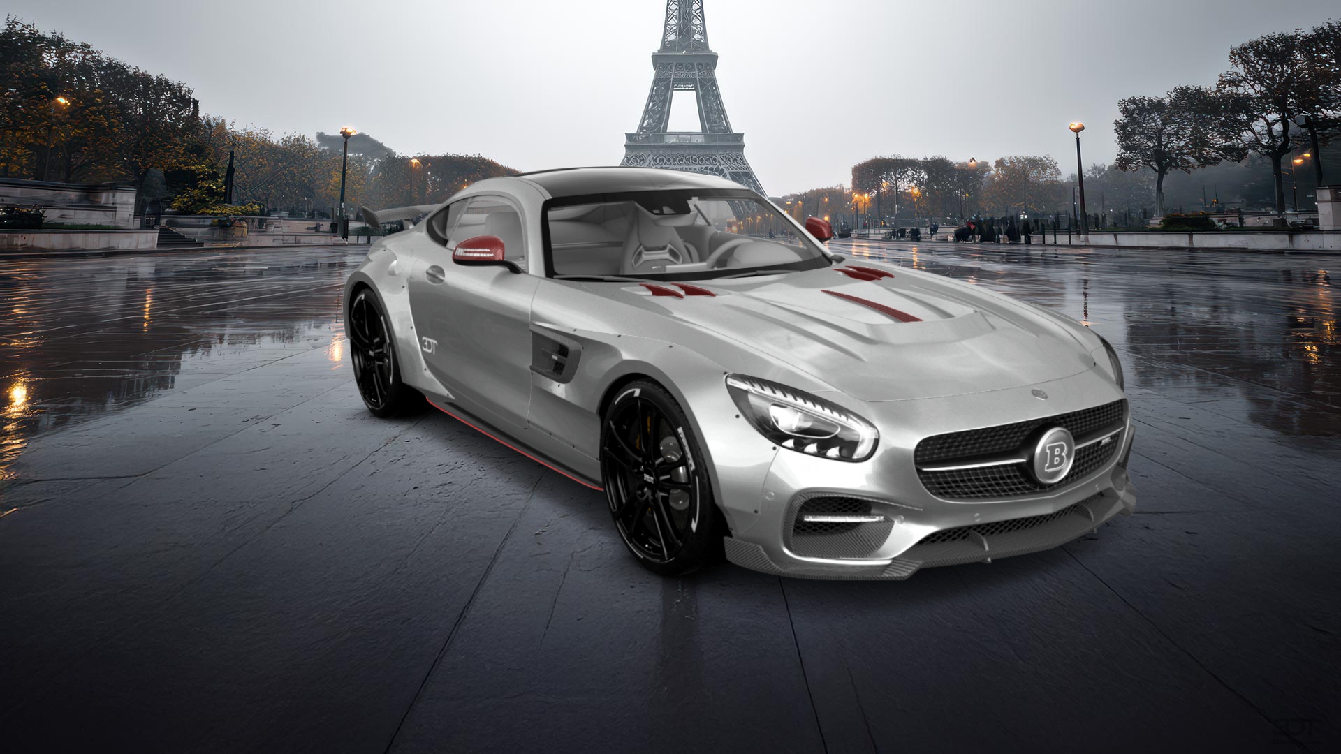 Mercedes AMG GT 2 door fastback coupe 2015 tuning