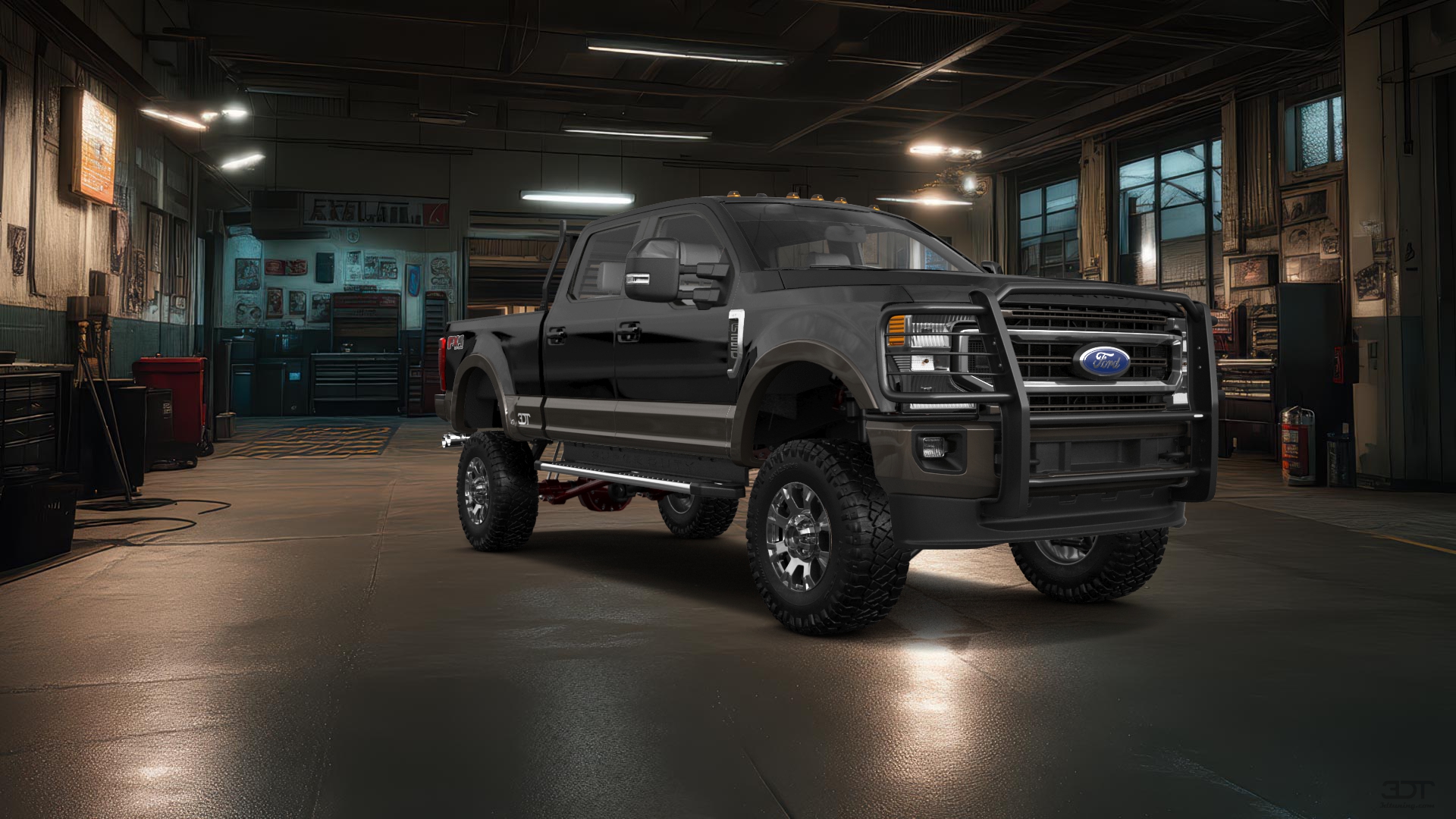 Ford F-250 4 Door pickup truck 2021 tuning