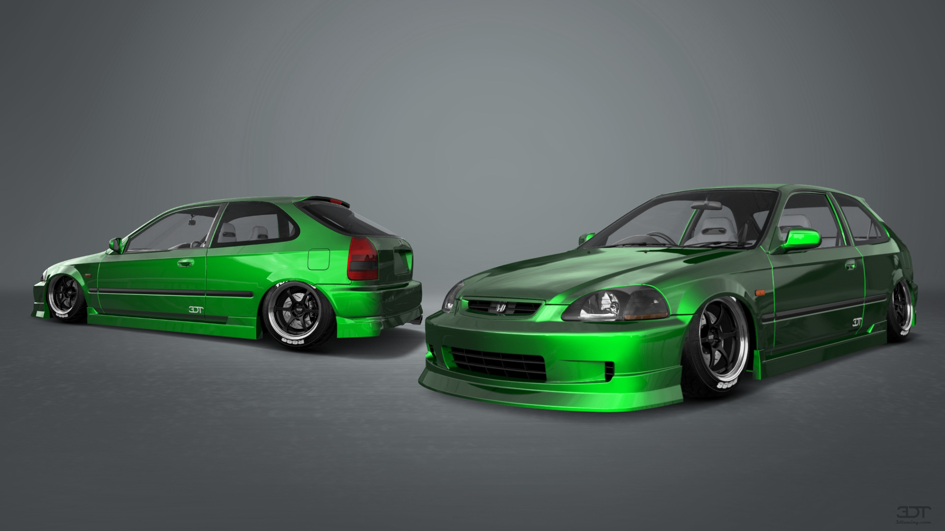 Honda Civic 3 Door Hatchback 1997 tuning
