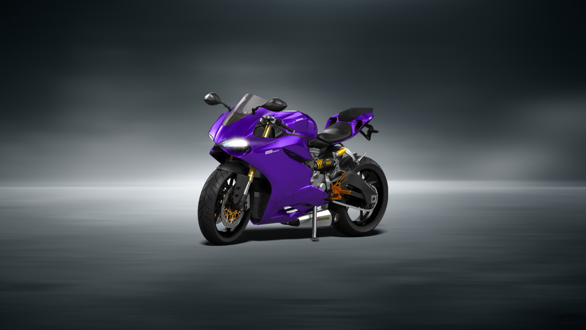 Ducati 899 Panigale Sport Bike 2015 tuning