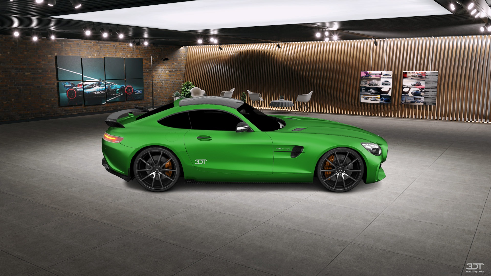 Mercedes AMG GT 2 door fastback coupe 2016