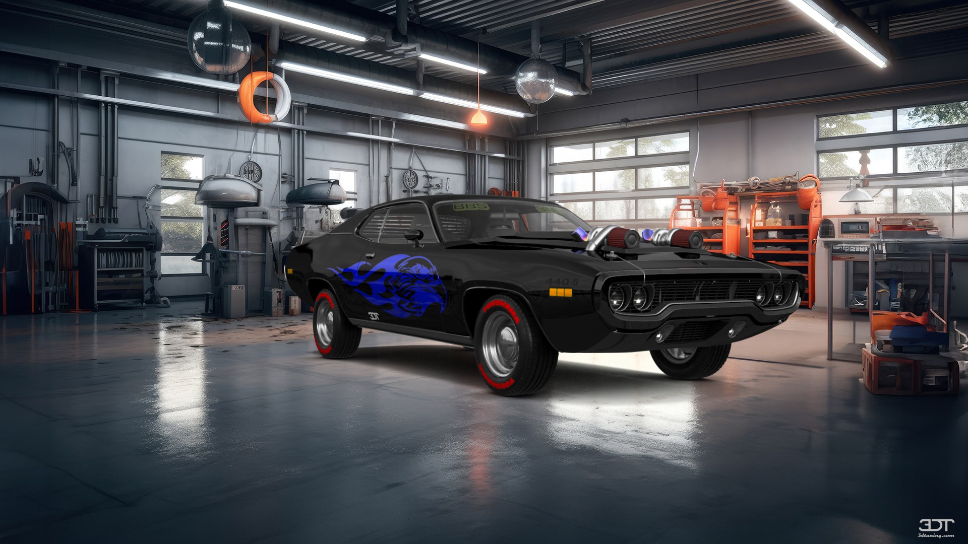 Tuning Plymouth GTX 2 Door Hardtop 1971