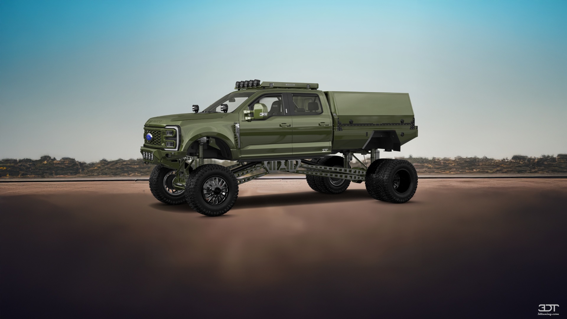 Ford F-350 DRW Crew Cab 4 Door pickup truck 2023 tuning