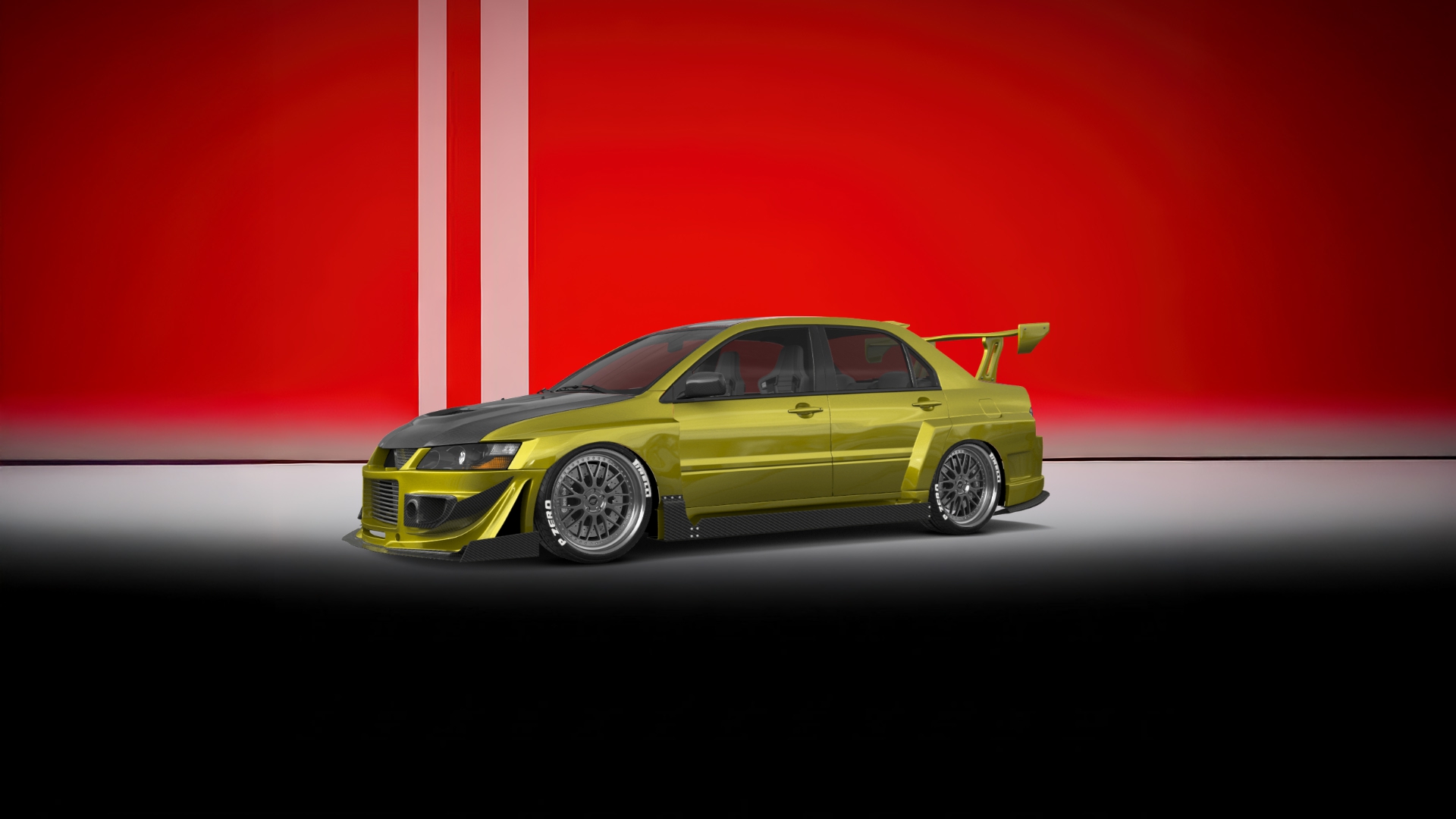 Mitsubishi Lancer Evo IX 4 Door Saloon 2005 tuning