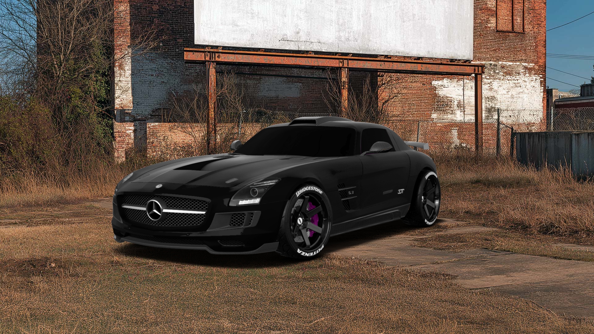 Mercedes SLS 2 Door Coupe 2011 tuning