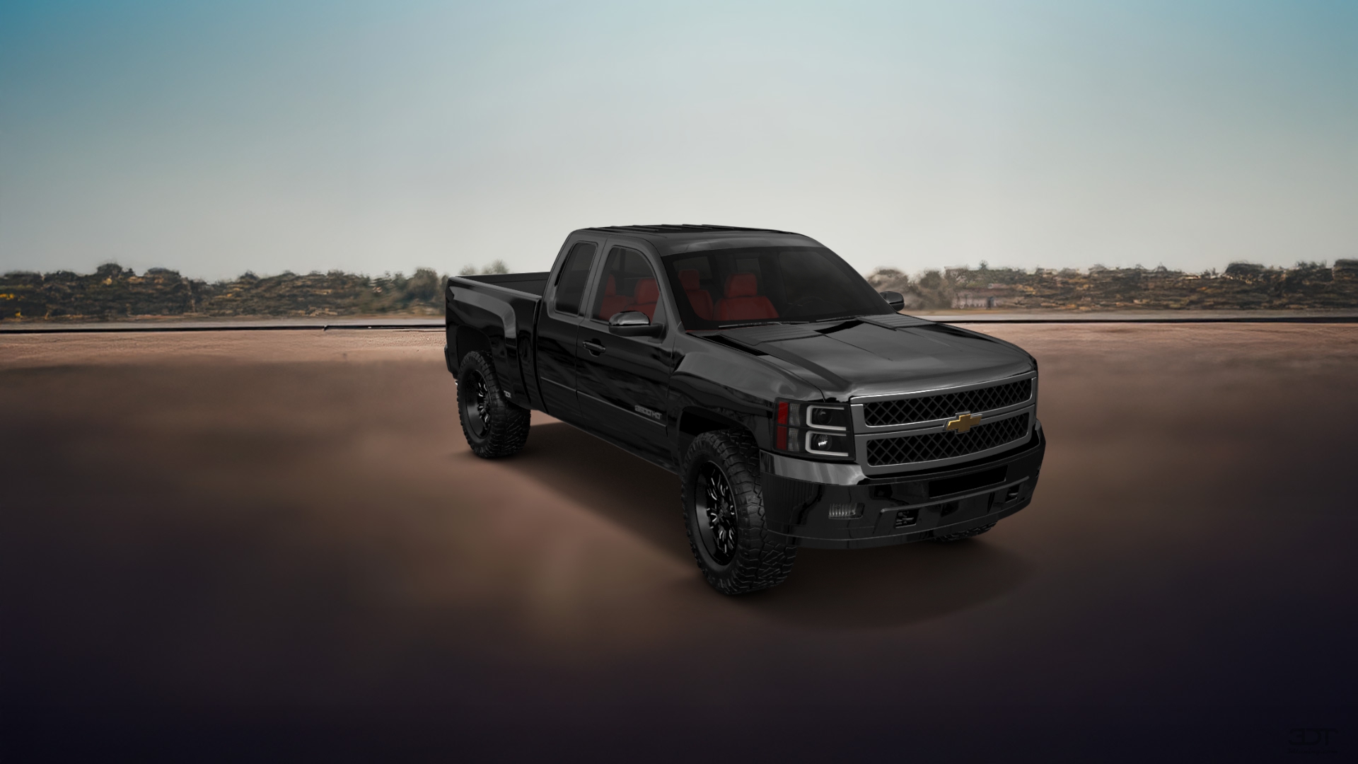 Chevrolet Silverado 2500 HD Extended Cab Pickup Truck 2007