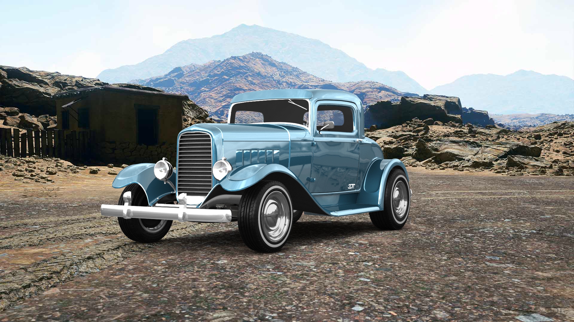 Ford Model B Deluxe 2 Door Coupe 1932