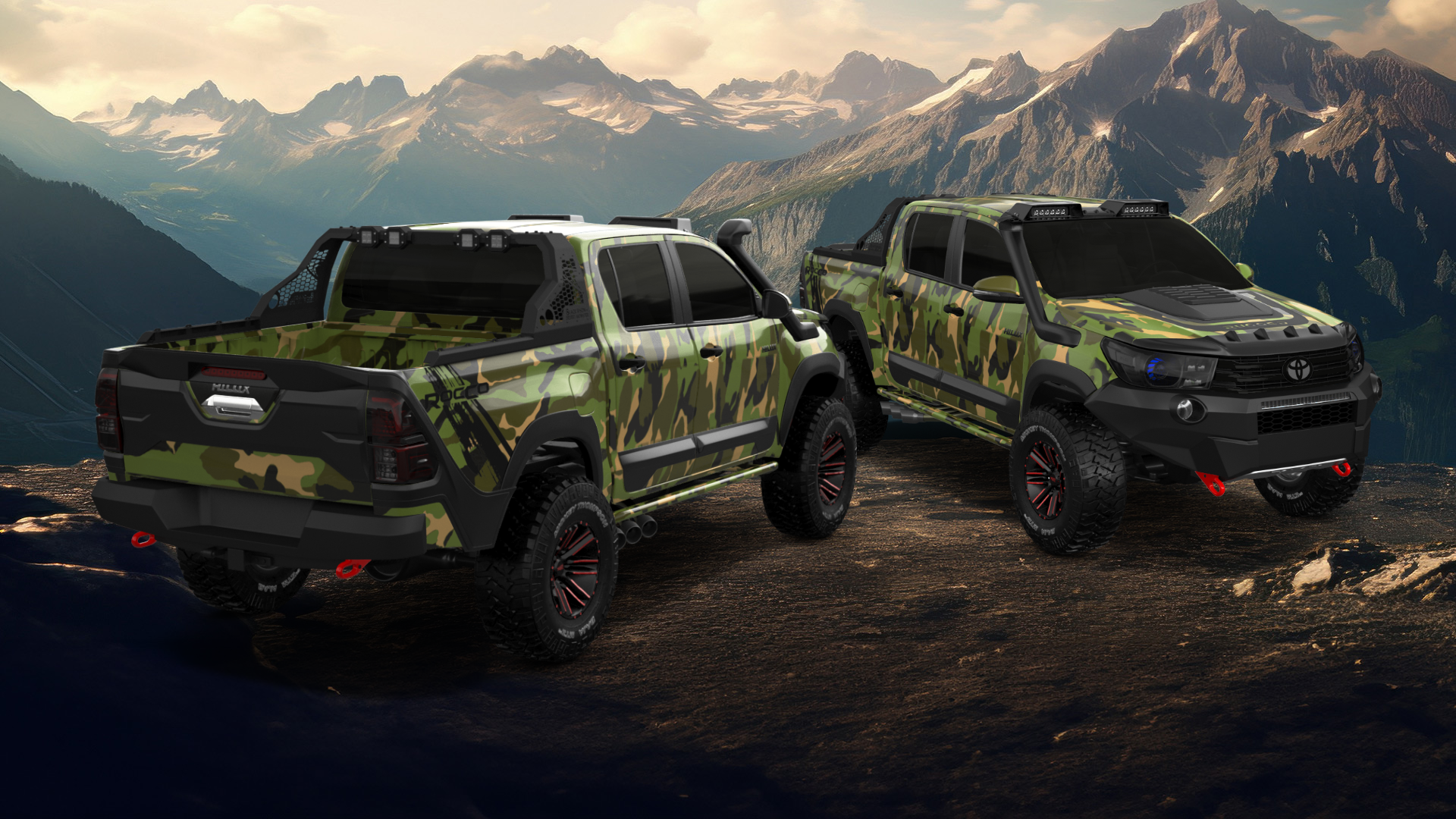 Toyota Hilux Double Cab 4 Door pickup truck 2015