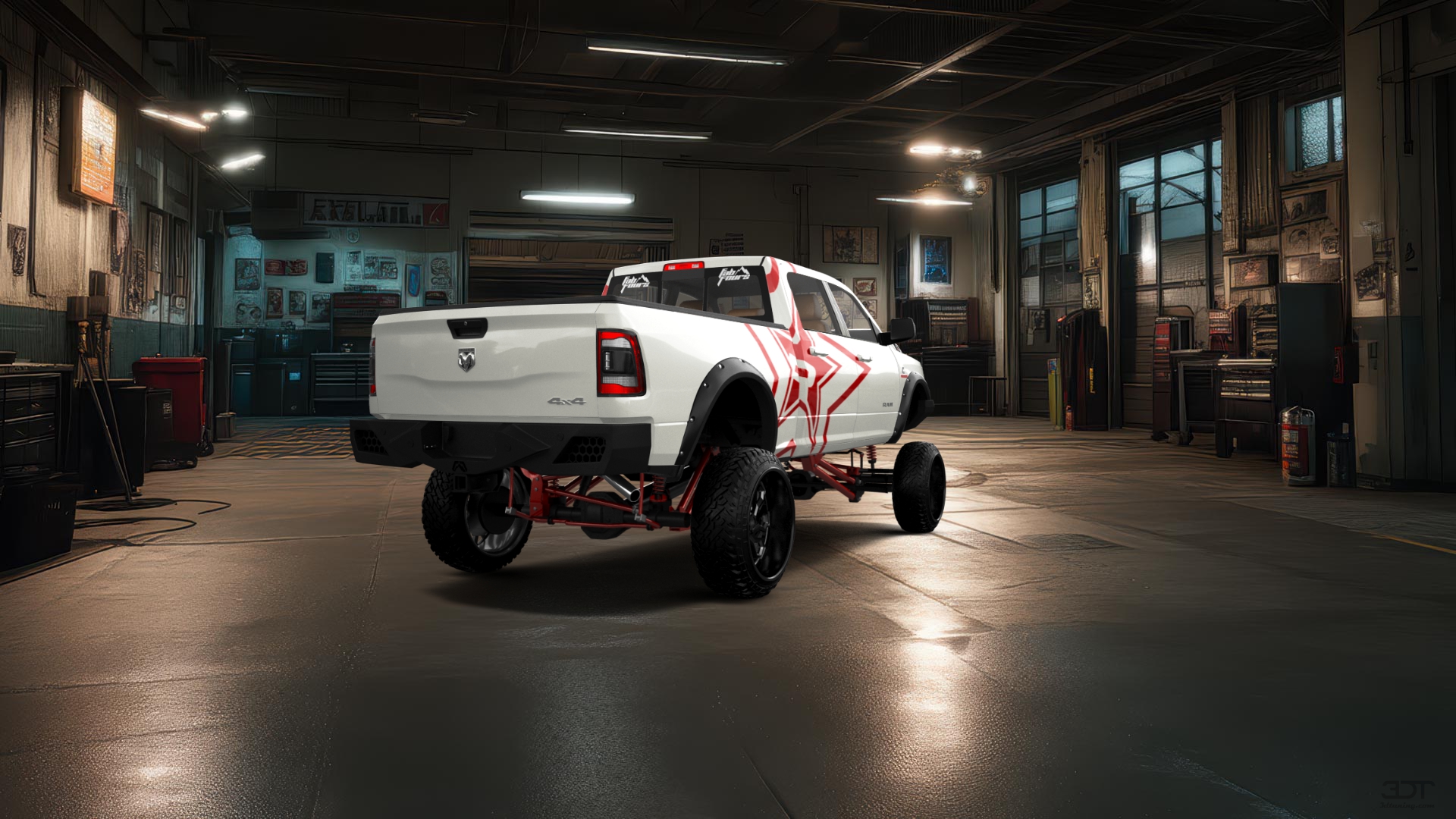 Dodge Ram 2500 4 Door pickup truck 2020 tuning