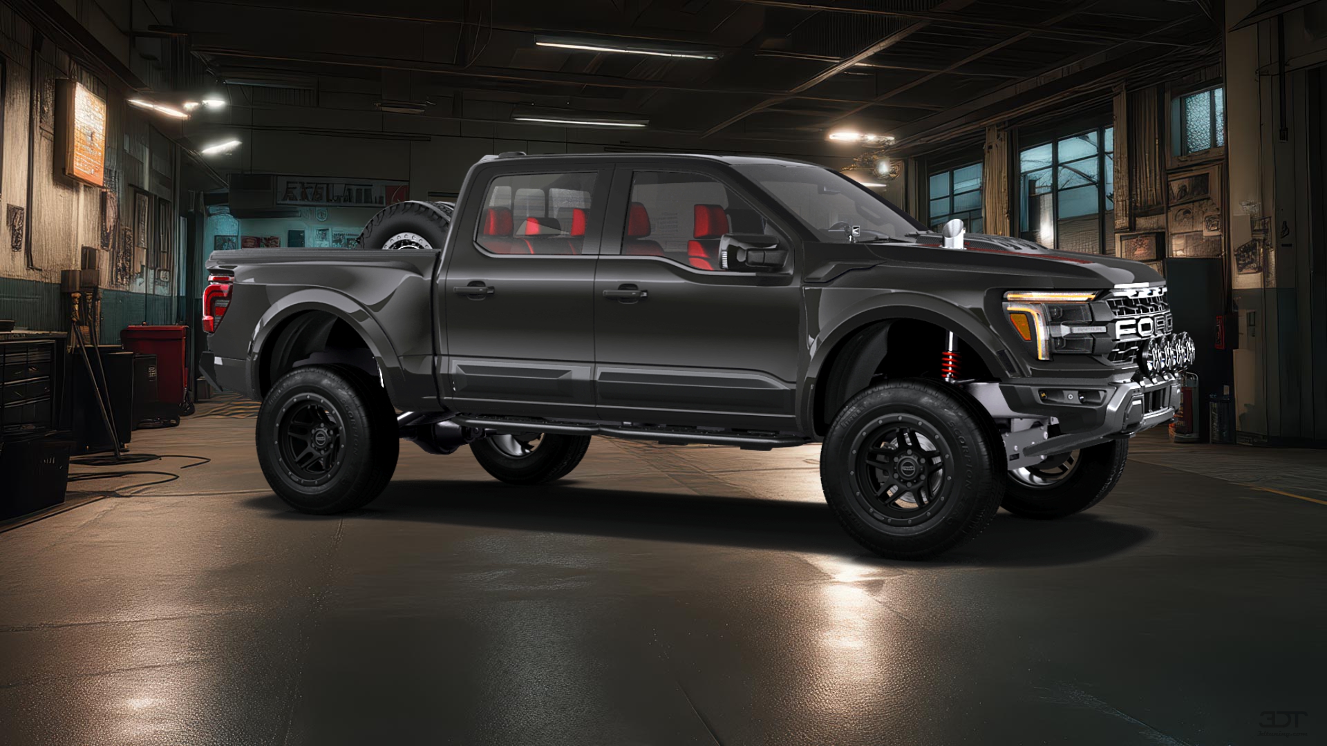 Ford F-150 Raptor 4 Door pickup truck 2024 tuning
