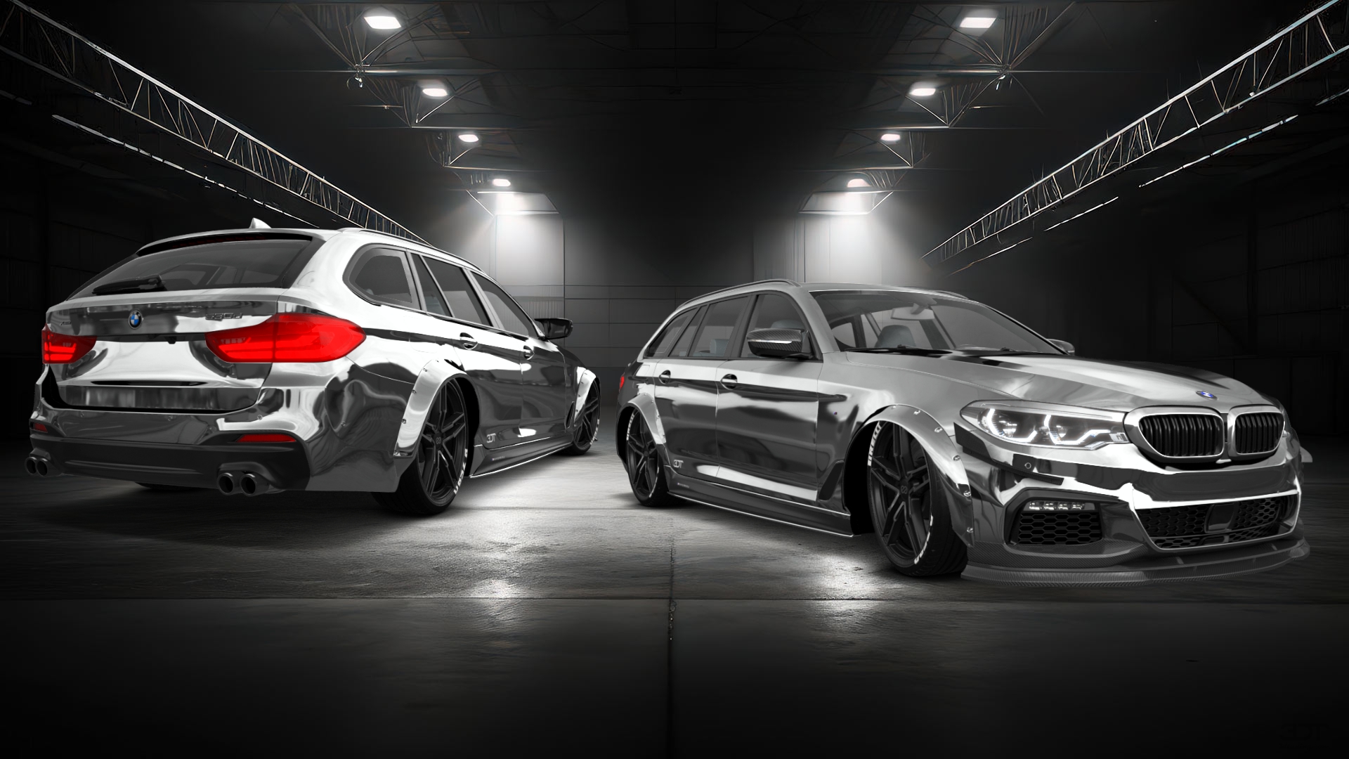 BMW 5 Series 5 door Wagon 2018 tuning