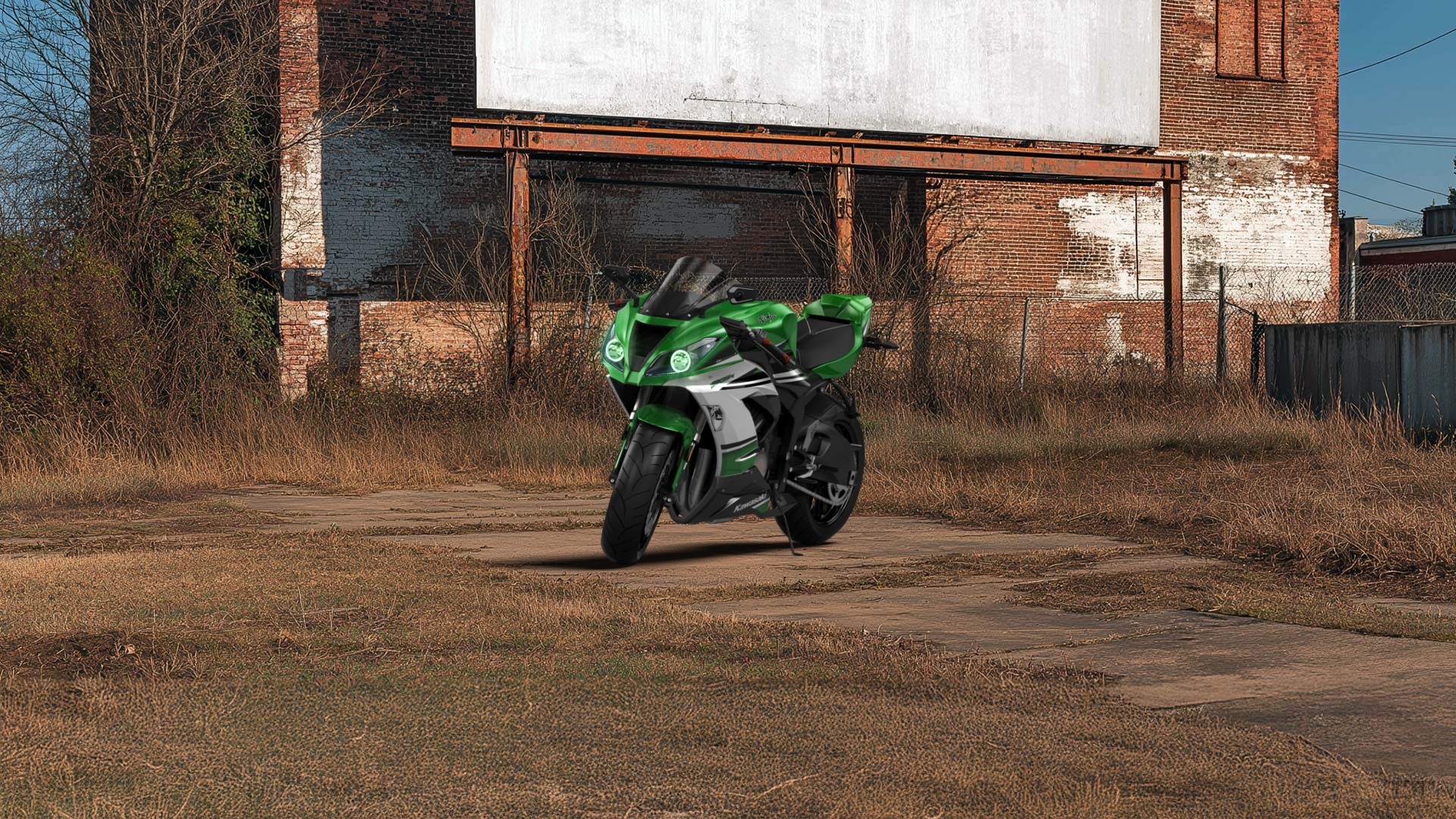 Kawasaki Ninja ZX 6R Sport Bike 2015 tuning