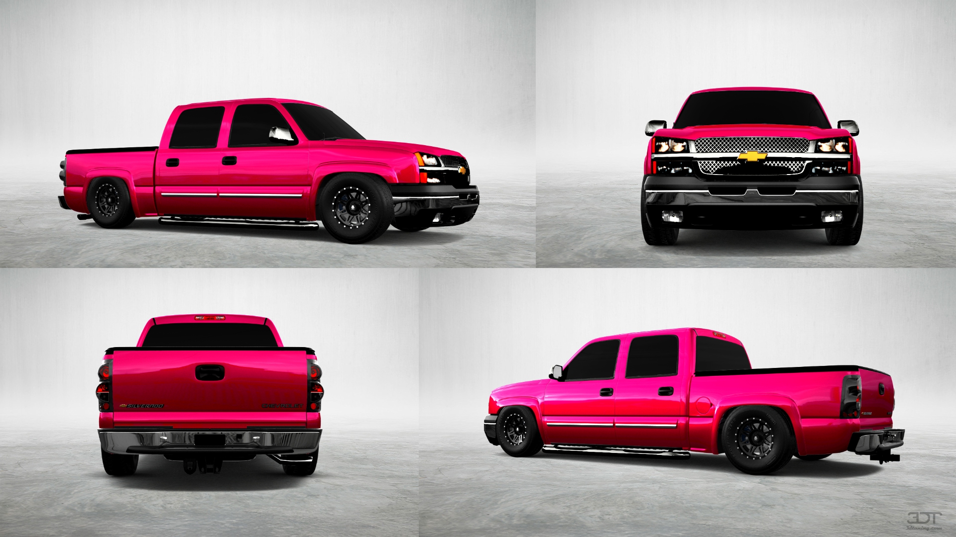 Chevrolet Silverado 1500 Crew Cab 5.8ft box 4 Door Truck 2003 tuning