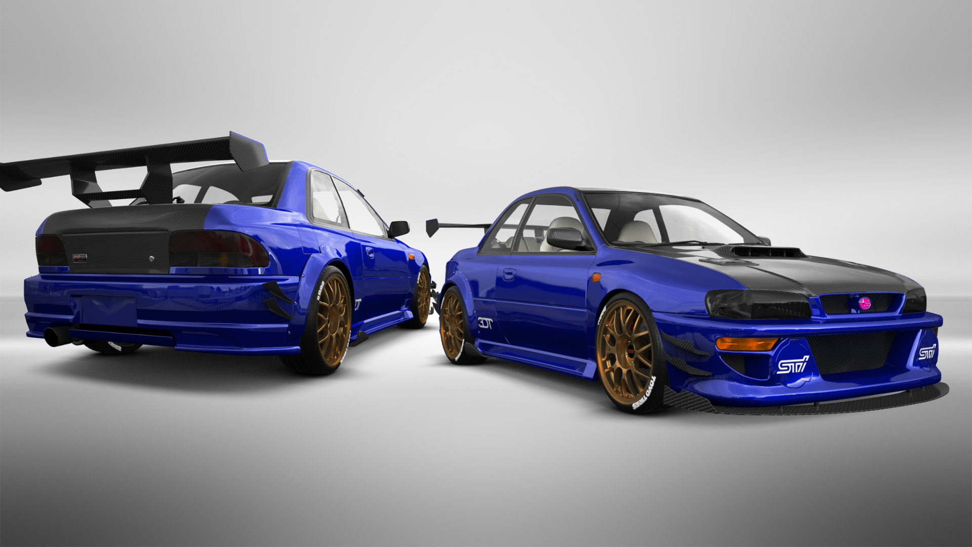 Subaru Impreza WRX STI 22B 2 Door Coupe 2000 tuning