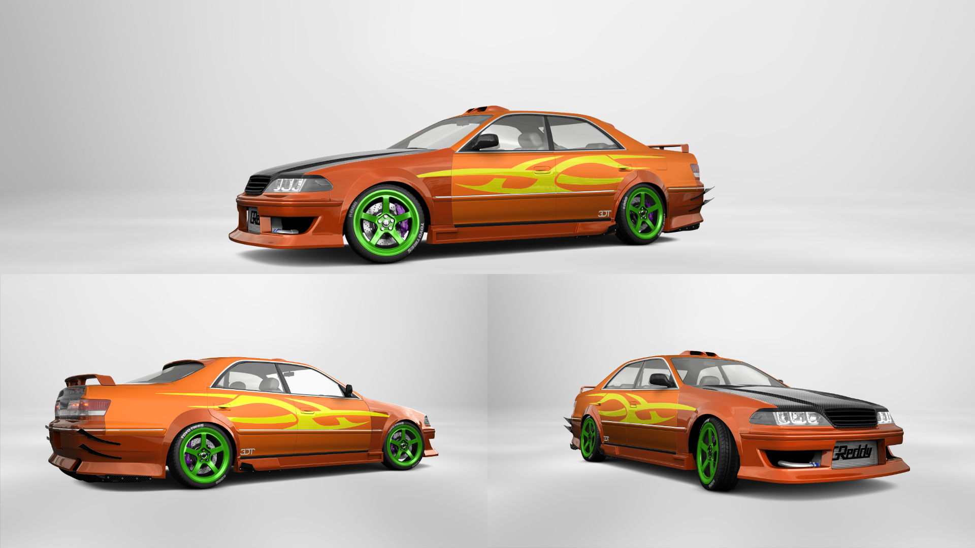 Toyota Mark II X100 Sedan 1999 tuning