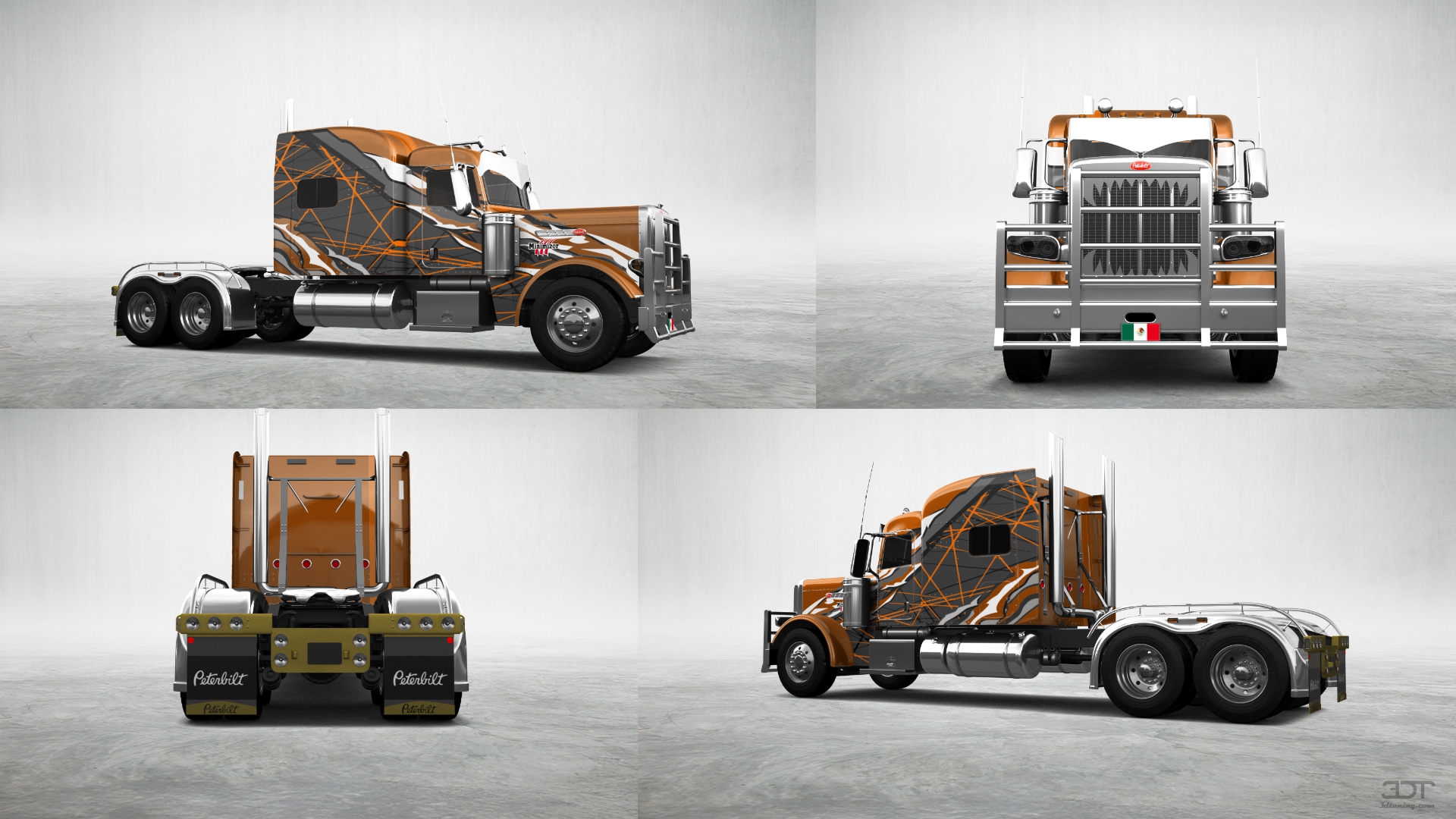 Peterbilt 389 Sleeper Cab Truck 2016