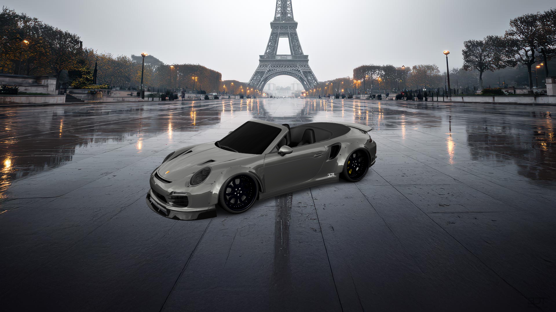 Porsche 911 Turbo S 2 Door Convertible 2014 tuning
