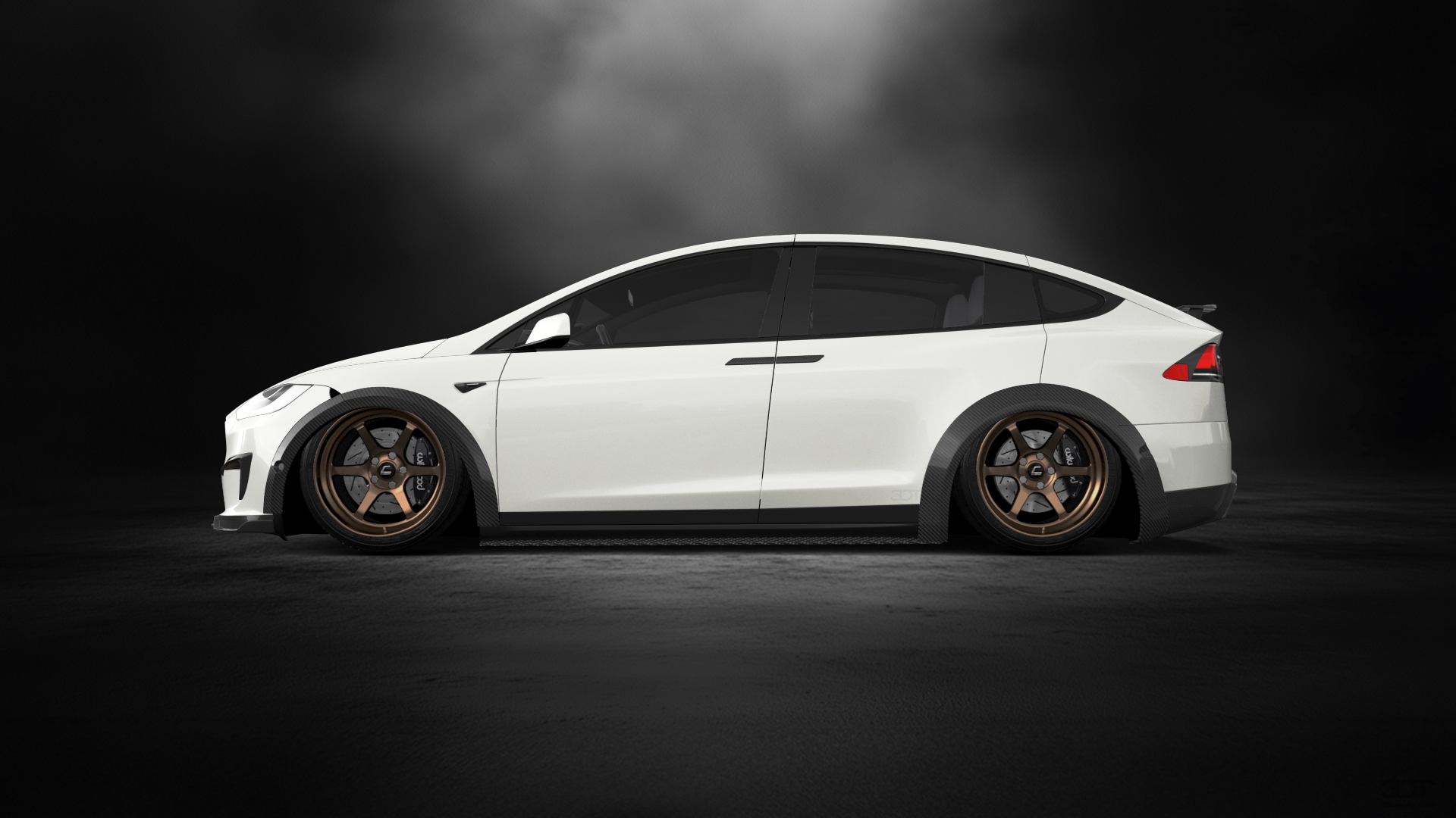 Tesla Model X 5 Door SUV 2024 tuning