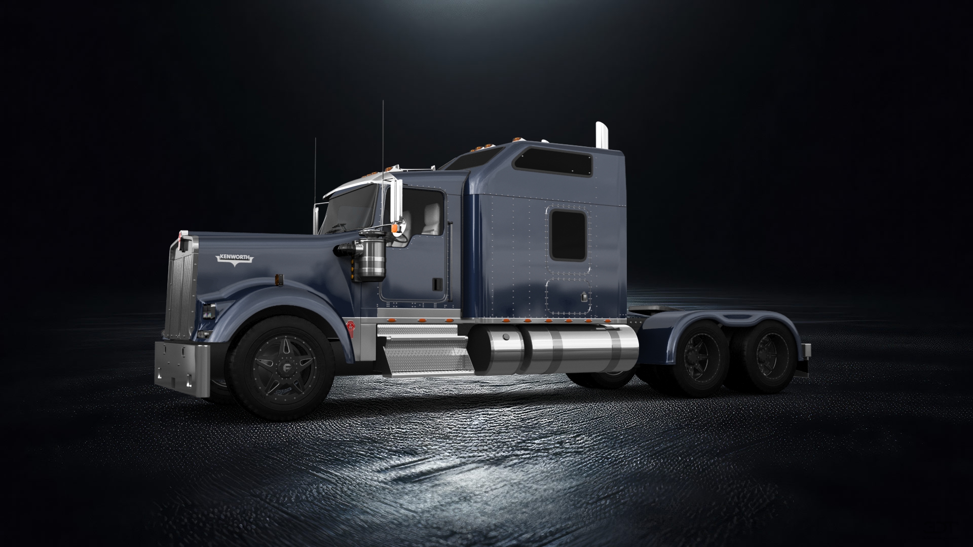 Kenworth W900 Sleeper Cab Truck 2015