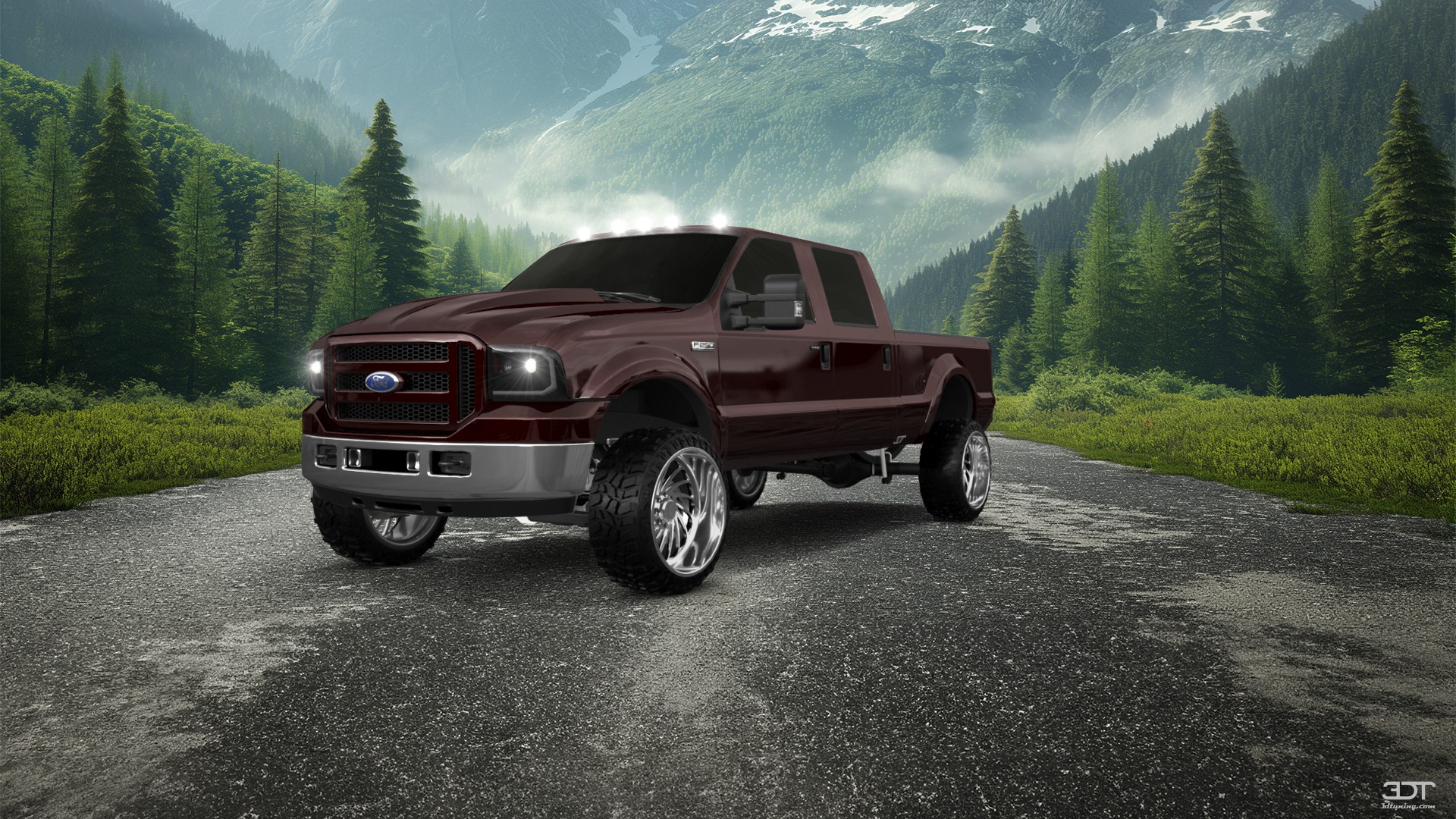 Ford F-250 Crew Cab 4 Door pickup truck 1999