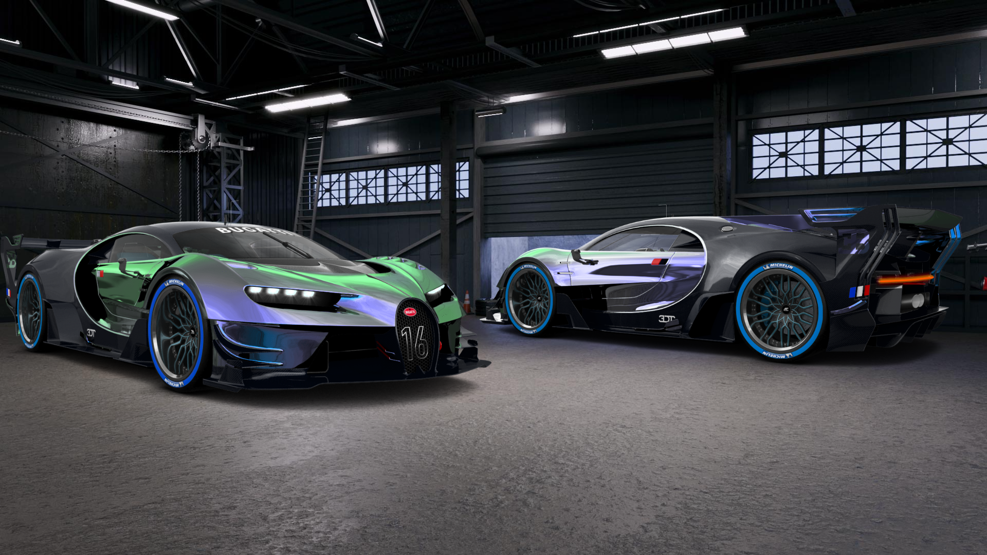 Bugatti Vision GT Supercar 2015 tuning