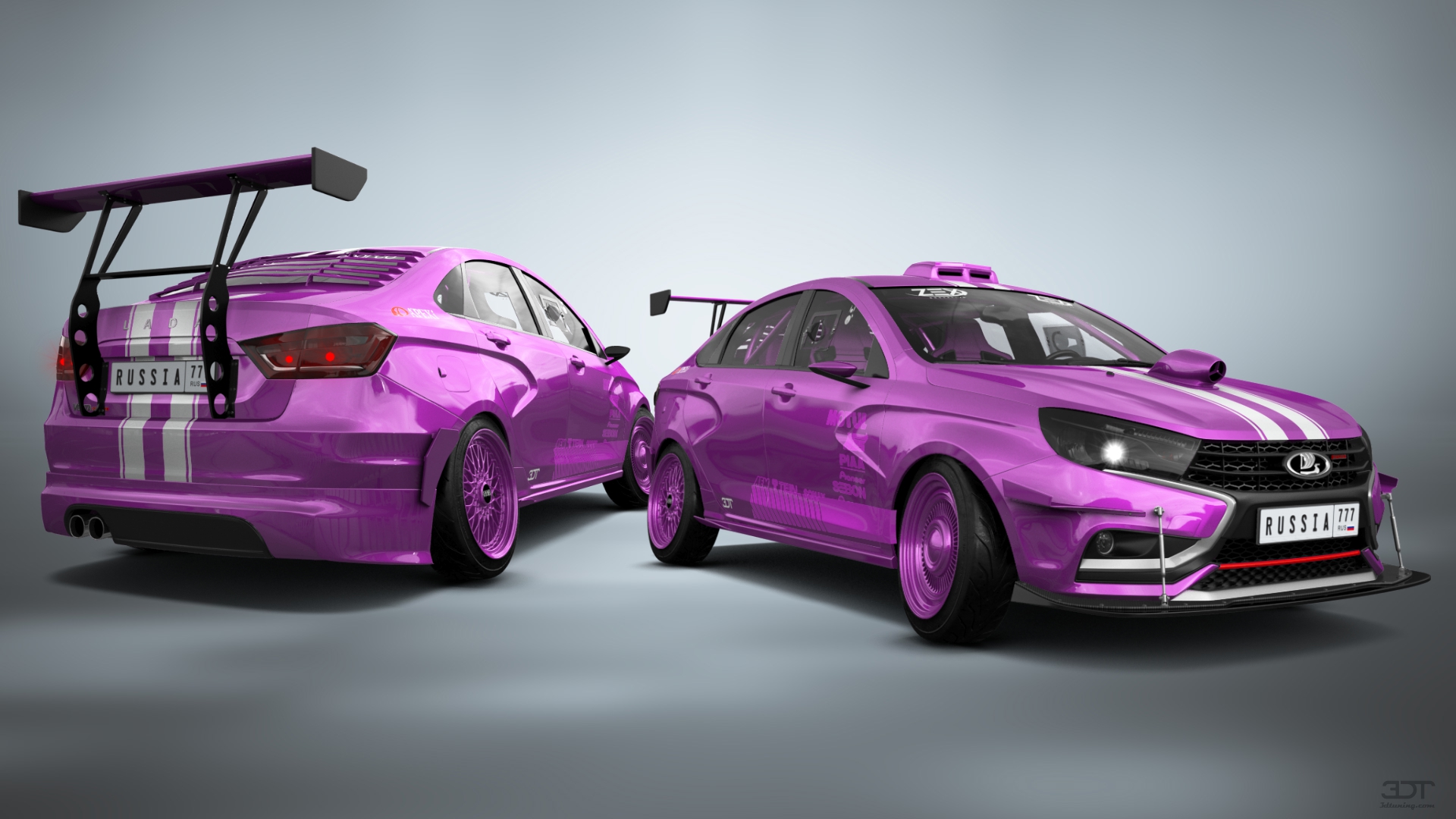 Lada Vesta 4 Door Saloon 2016 tuning